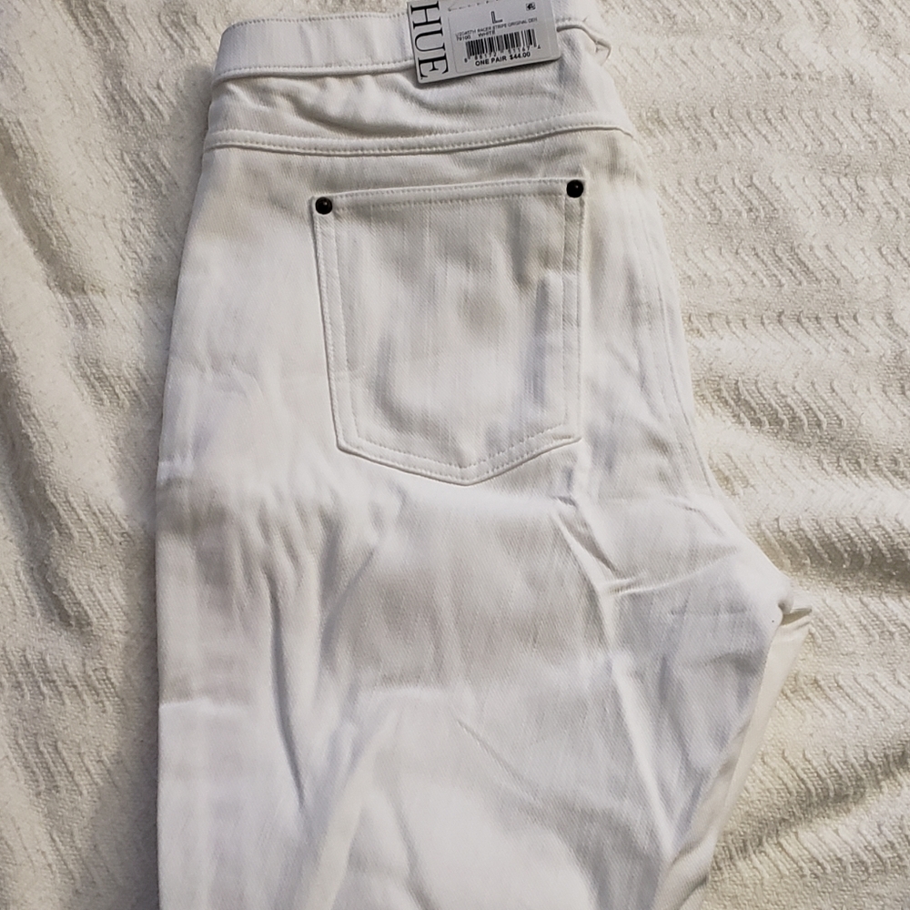 Hue Legging White Jean